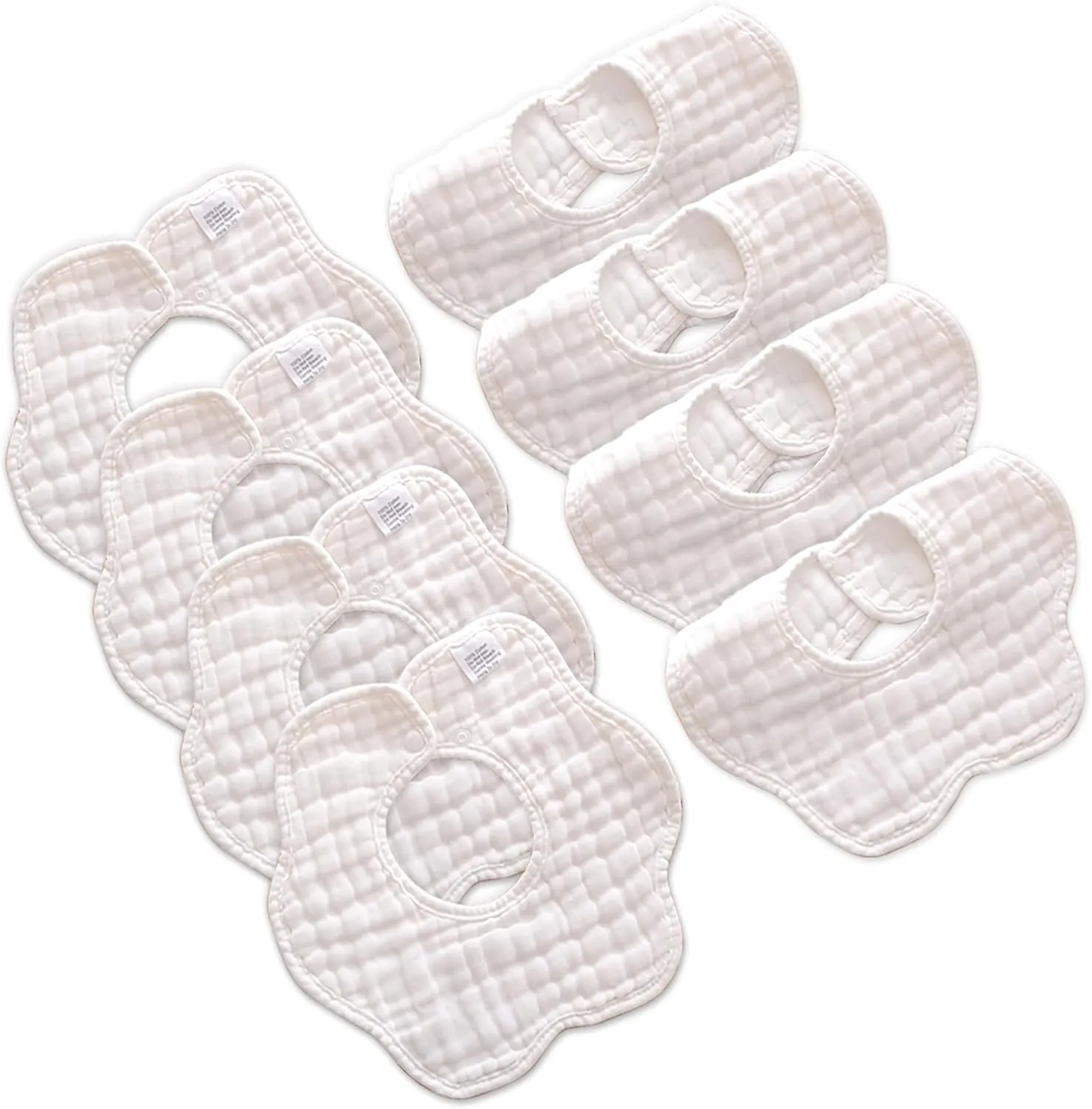 Baby Bibs Muslin Drool Teething Drooling Bibs for Baby Girl Boy Muslin Cotton