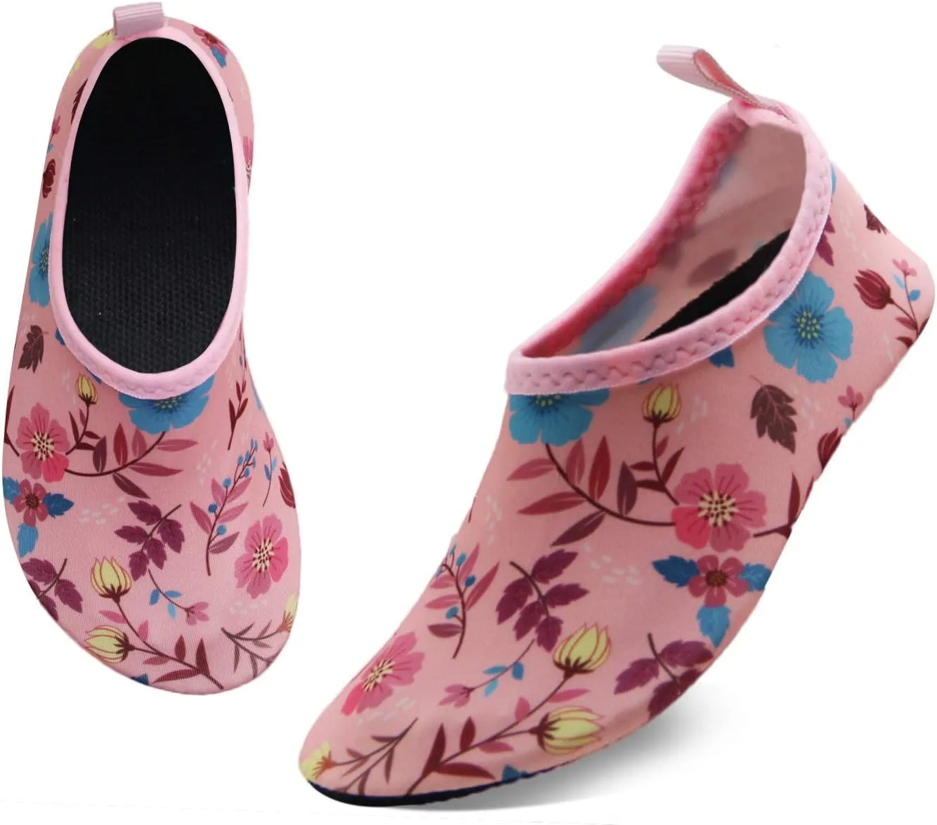 BomKinta Kids Water Shoes Boys Girls Barefoot Quick Dry Non-Slip Aqua Socks for Beach Swimming Pool