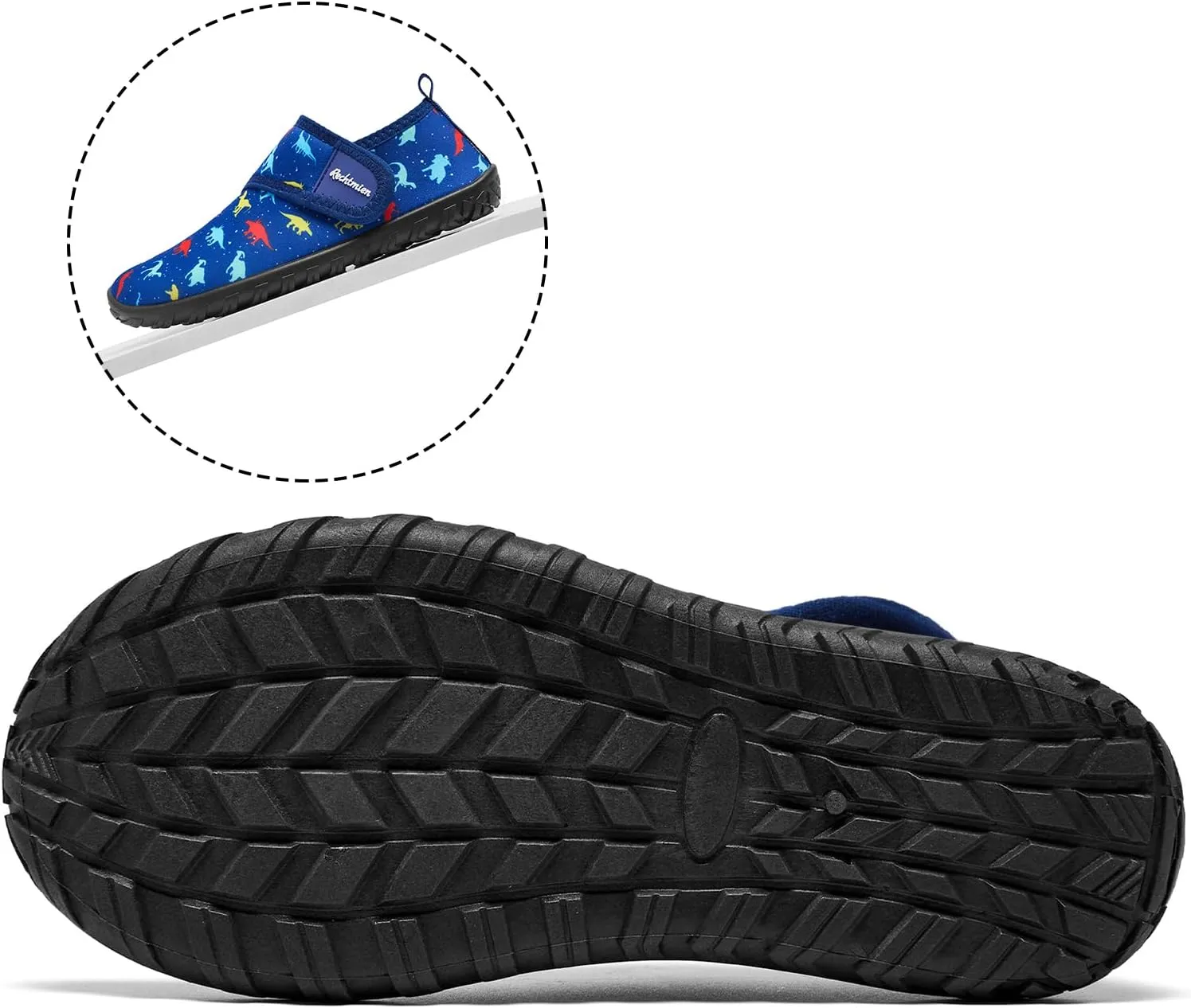 Kid Toddler Water Shoes Boy's Girl's Quick Dry Beach Cute Swim Shoes Non-Slip Barefoot Lightweight Aqua Shoes(Little Kid/Big Kid)