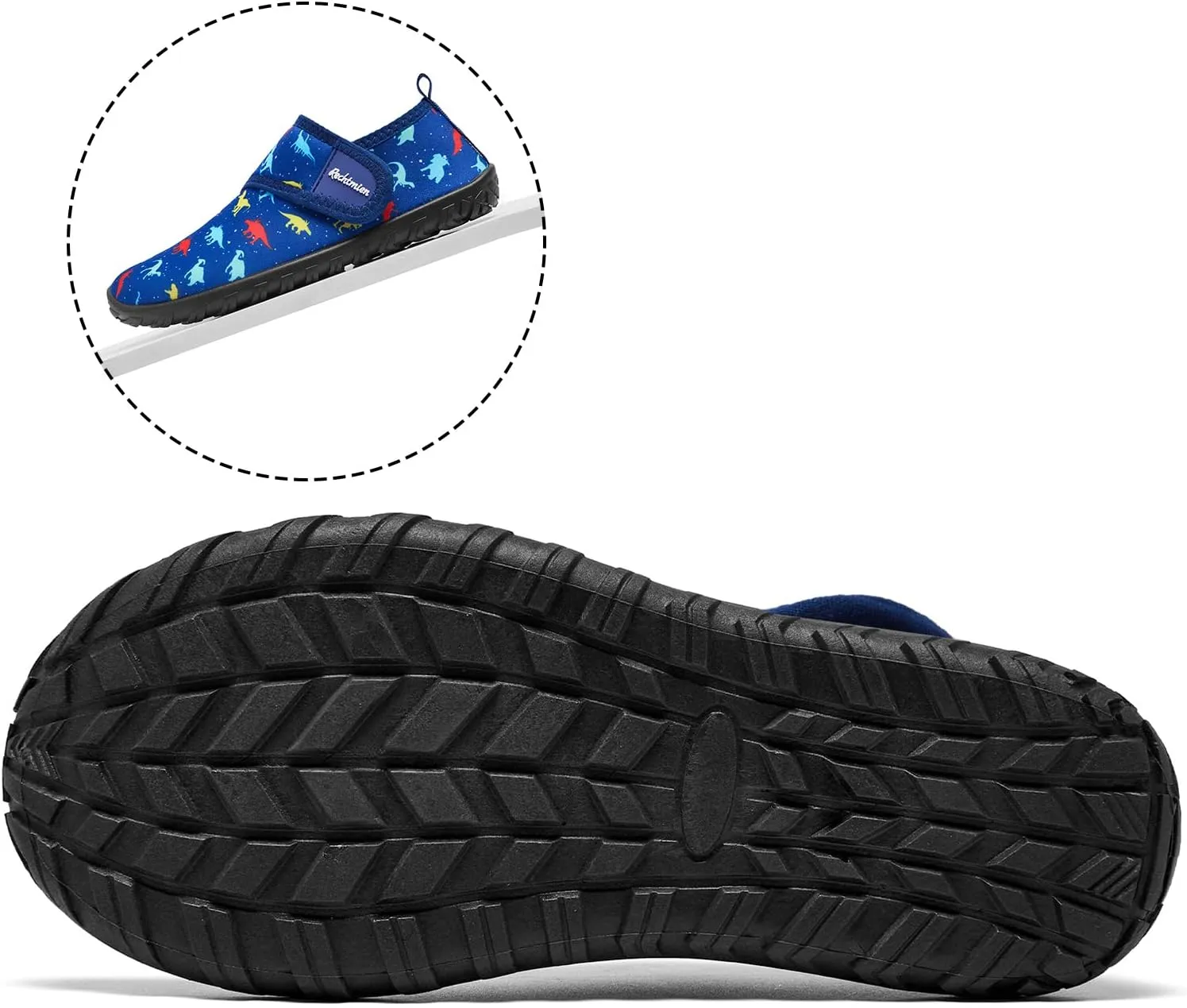 Kid Toddler Water Shoes Boy's Girl's Quick Dry Beach Cute Swim Shoes Non-Slip Barefoot Lightweight Aqua Shoes(Little Kid/Big Kid)
