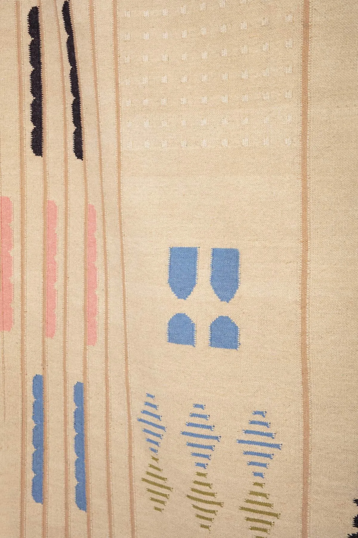 Sabar Palm Woven Rug (Neutral)