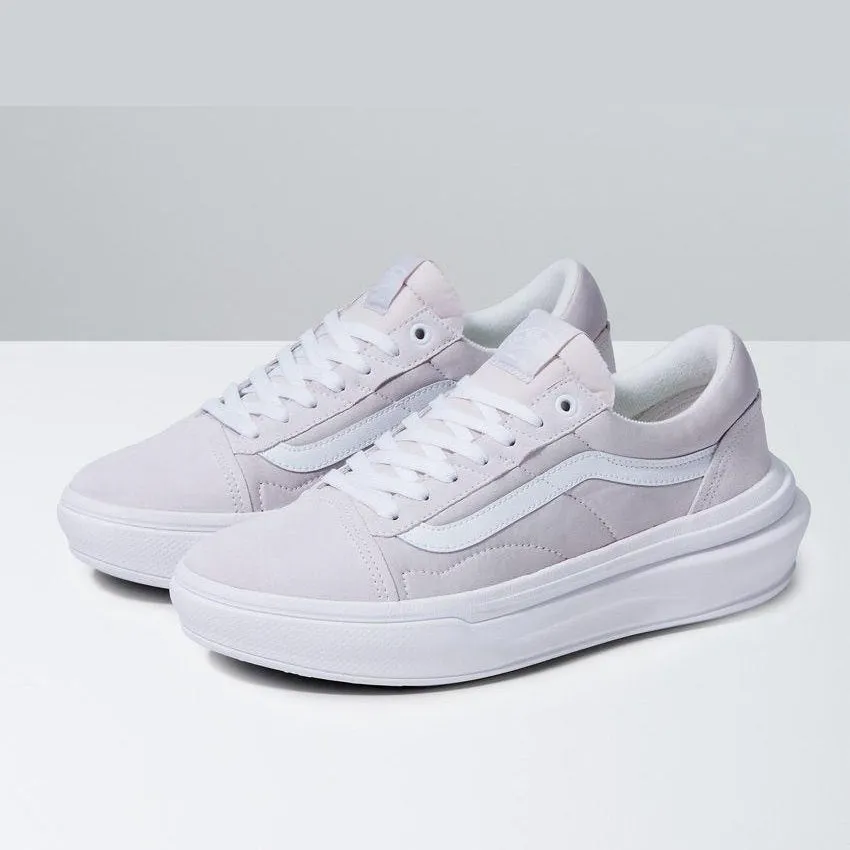 Vans Old Skool Overt Comfy Cush Light Grey / White