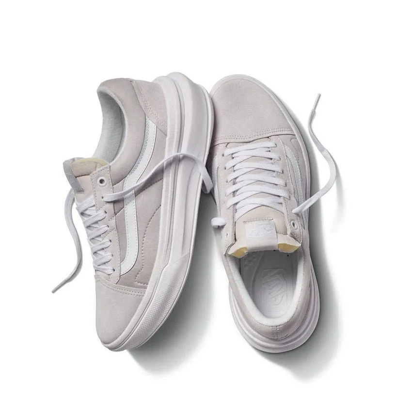 Vans Old Skool Overt Comfy Cush Light Grey / White