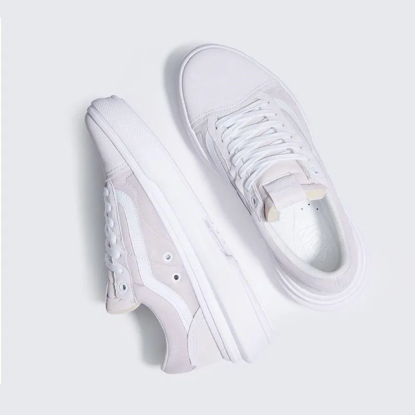 Vans Old Skool Overt Comfy Cush Light Grey / White